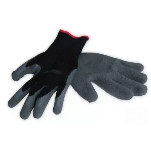 Работни ръкавици от трикотажен плат с покритие от естествен каучук DEDRA BH1003