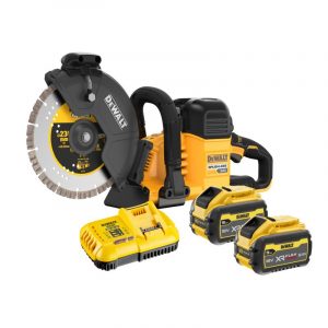 Акумулаторен ъглошлайф DeWALT DCS691X2, FLEXVOLT 54V, 230 mm