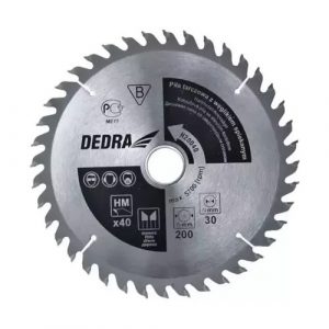 Диск за циркуляр за дърво DEDRA H25060, 250x30x2,8 mm, 60 зъба