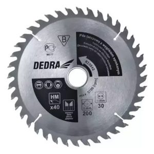 Диск за циркуляр за дърво DEDRA H31580, 315x30x3 mm, 80 зъба