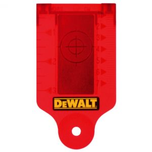 Червена магнитна мишена за лазерни нивелири DeWALT N528003