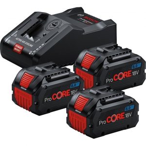 Комплект батерии BOSCH ProCORE 18V, 8Ah и зарядно устройство BOSCH GAL18V-160