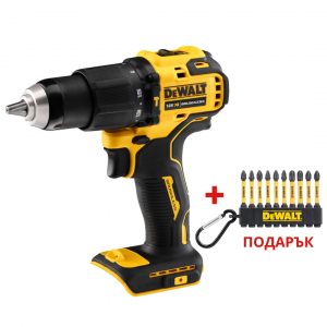 Акумулаторен ударен винтоверт DeWALT DCD709N, 18 V, 65 Nm