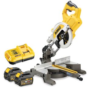 Акумулаторен настолен потапящ циркуляр DEWALT DCS777T2, 54V XR FLEXVOLT, 216mm