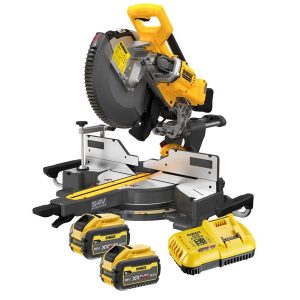 Акумулаторен настолен потапящ циркуляр DEWALT DCS781X2, 54 V, 305 mm