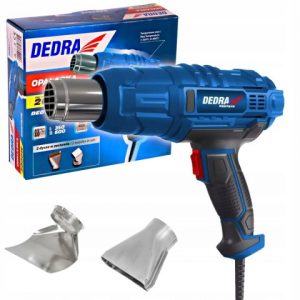 Пистолет за горещ въздух DEDRA DED7976, 2000W, 600 градуса