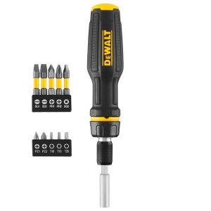 Комплект отвертка с битове DeWALT DWHT68001-0, 10 части