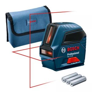 Линеен лазерен нивелир BOSCH GLL 2-10 Professional, червен лъч