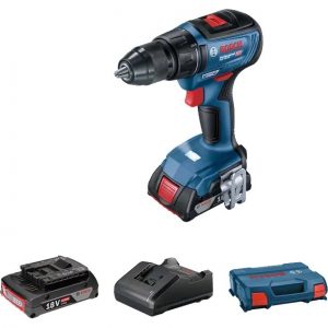 Акумулаторен винтоверт BOSCH GSR 18V-50 Professional, 18V, 2x2Ah, 50Nm